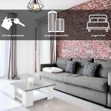 Apartamento Perle De La Somme - Parking - Gare D Amiens Exterior foto